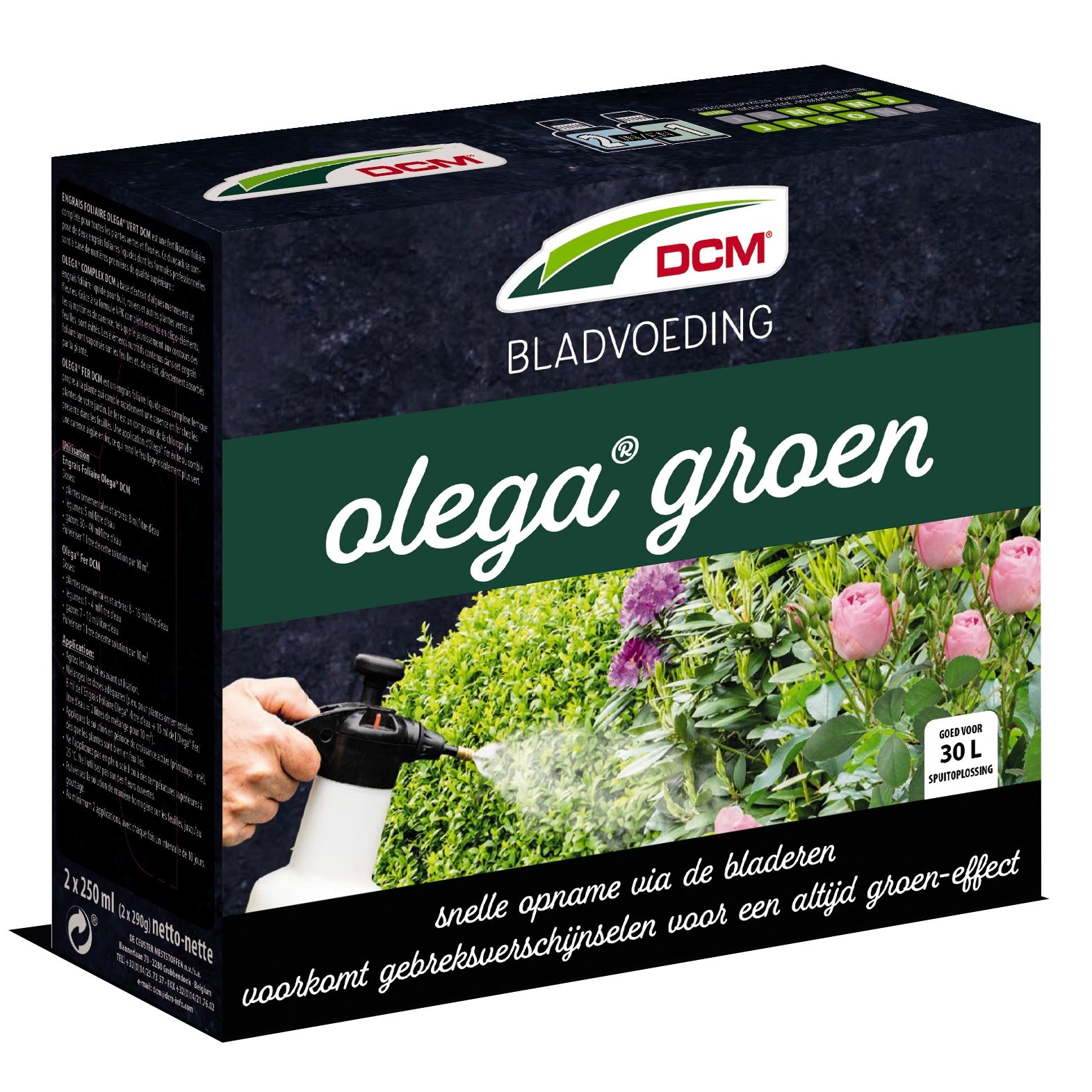 DCM Vloeibare bladvoeding Olega groen 0,5L