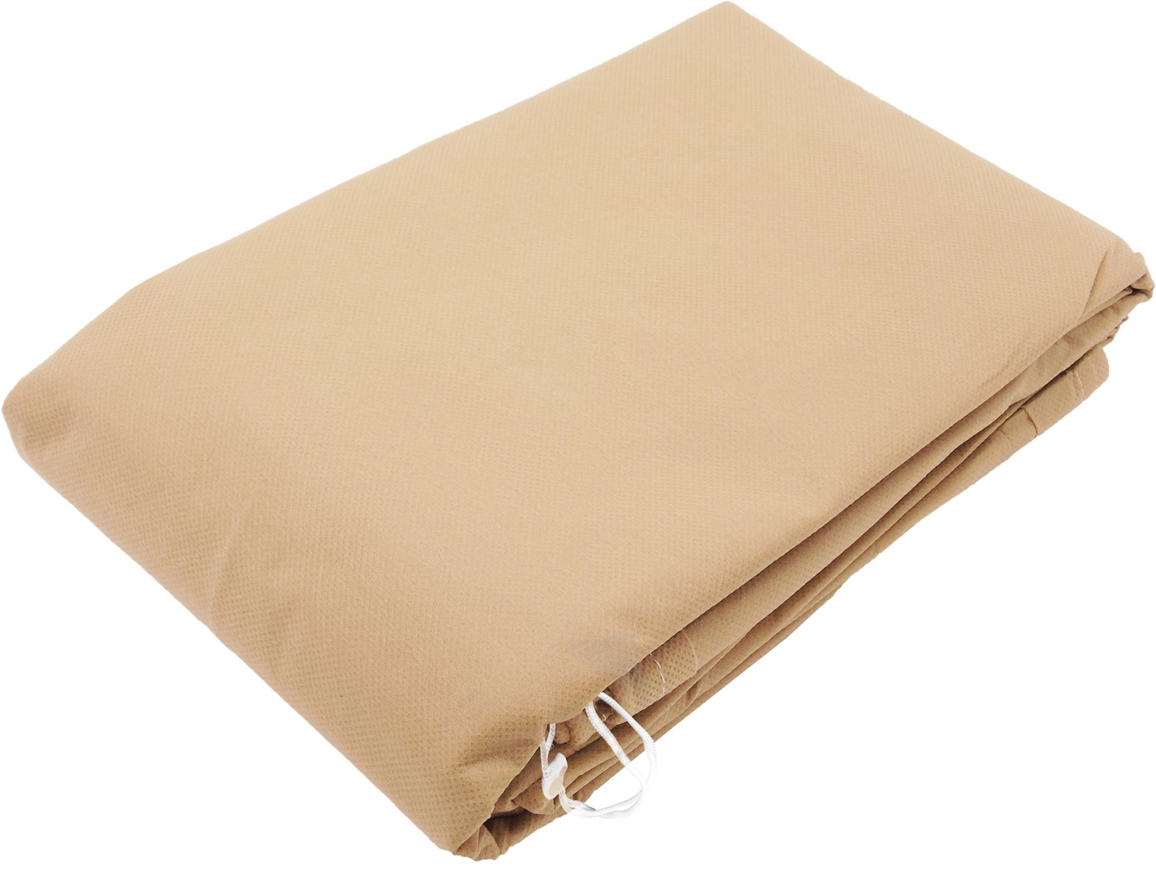 Nature winter cover beige 250xØ200cm 70 g/m² with cord, with zipper