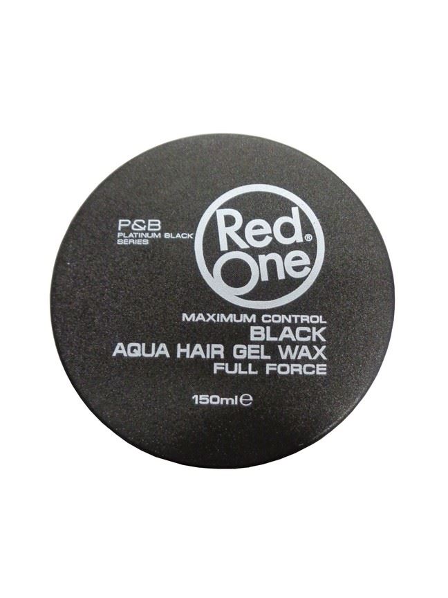 Red-One-hair-wax-aqua-150ml-full-force-Black