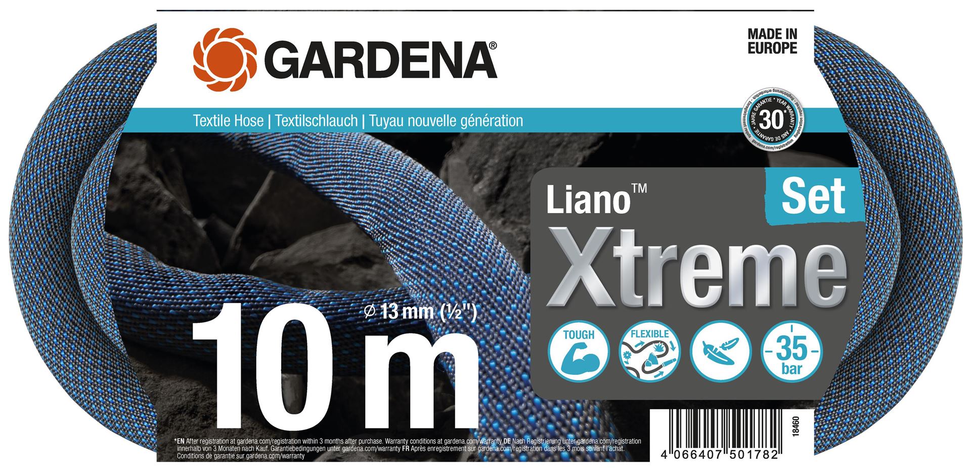 Textielslang-Liano-Xtreme-10m-Set