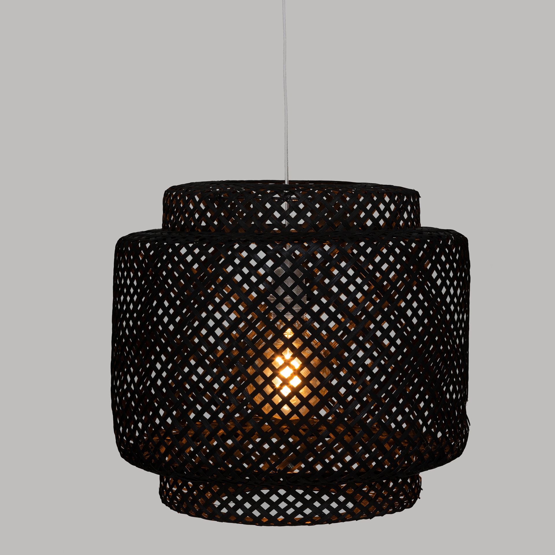 Hanglamp-Liby-D40xH38cm-bamboe-zwart