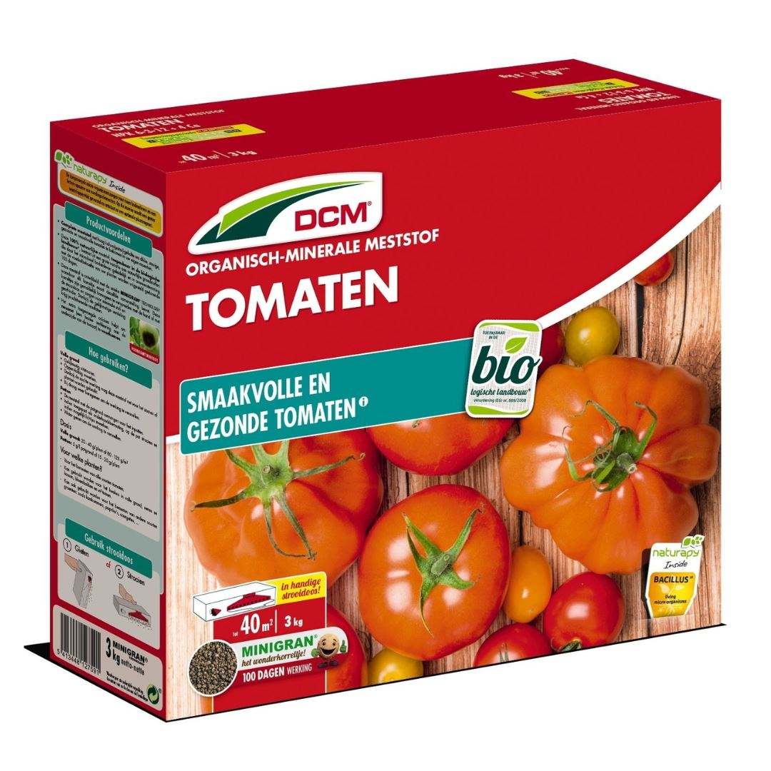 Engrais DCM pour tomates - 3 kg - pour 40 m² - organique