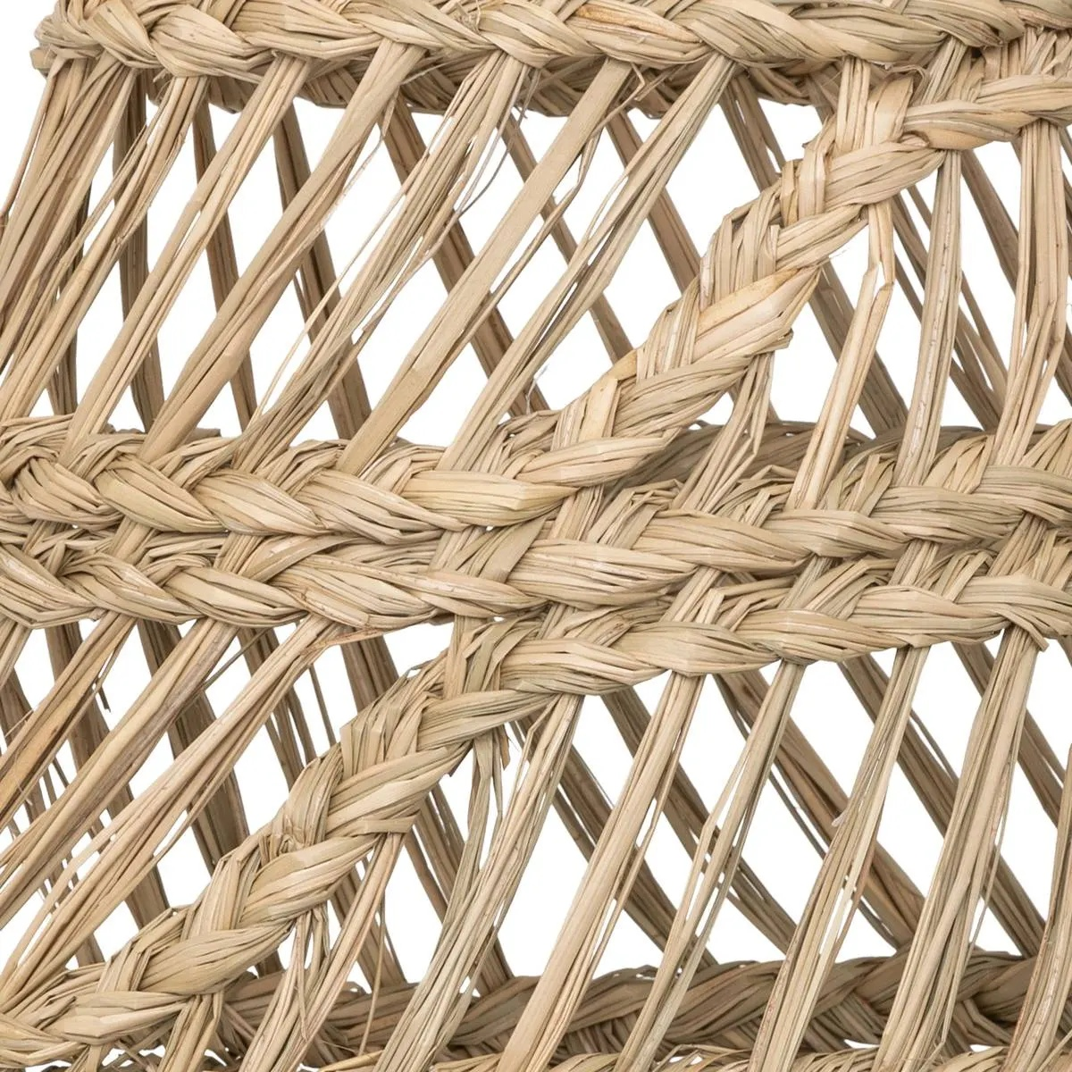 Atmosphera Lahys Pendant Lamp - diameter 28xH48 cm - Natural Wicker - E27 - Straw - Atmospheric Light - Modern & Natural