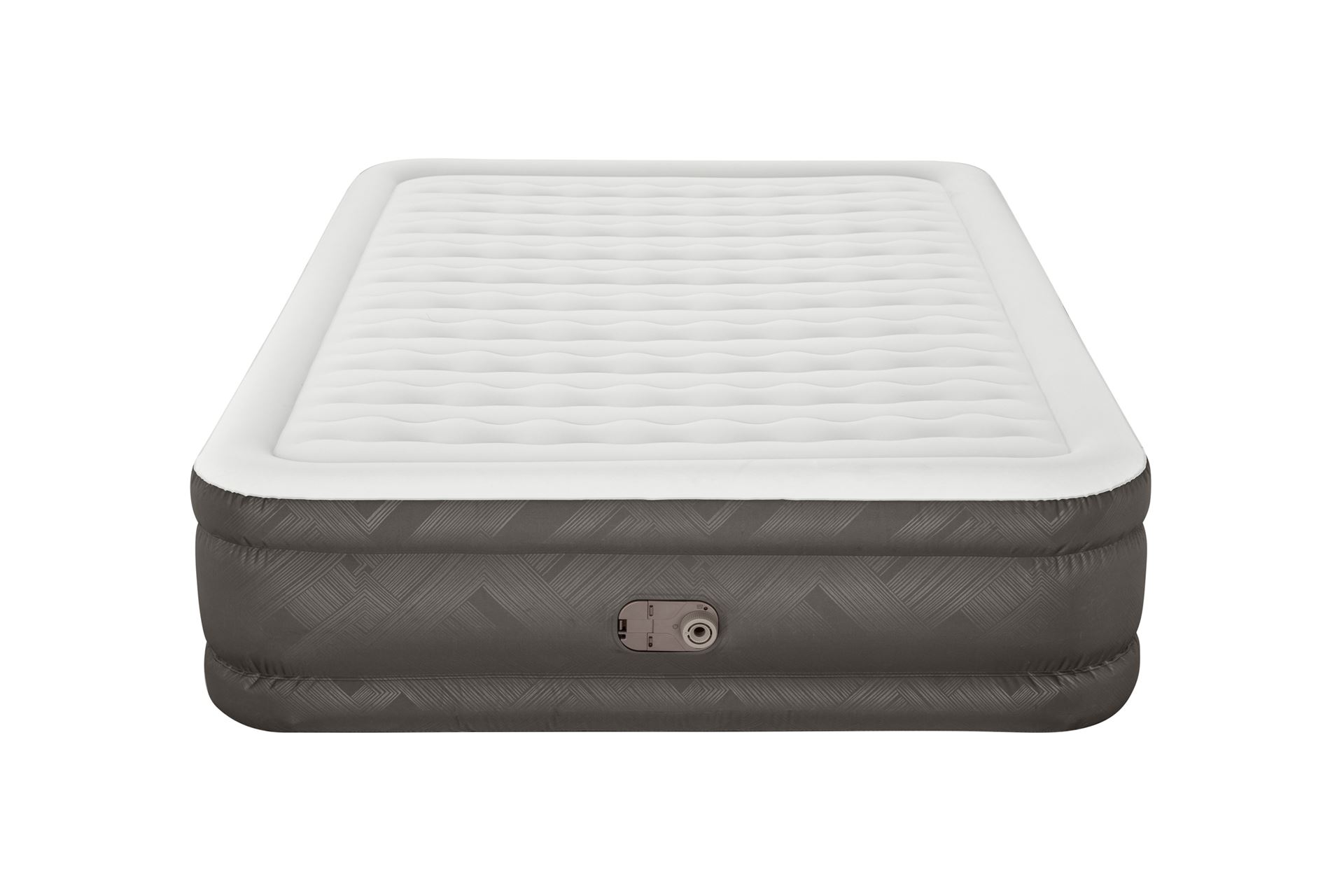 Bestway matelas d'air 'Fortech Queen' - 203x152x46 cm - avec pompe incorporée - brun/gris Bestway-2-03m-x-1-52m-x-46cm-Fortech-Air-Mattress-Queen-Built-in-AC-pump