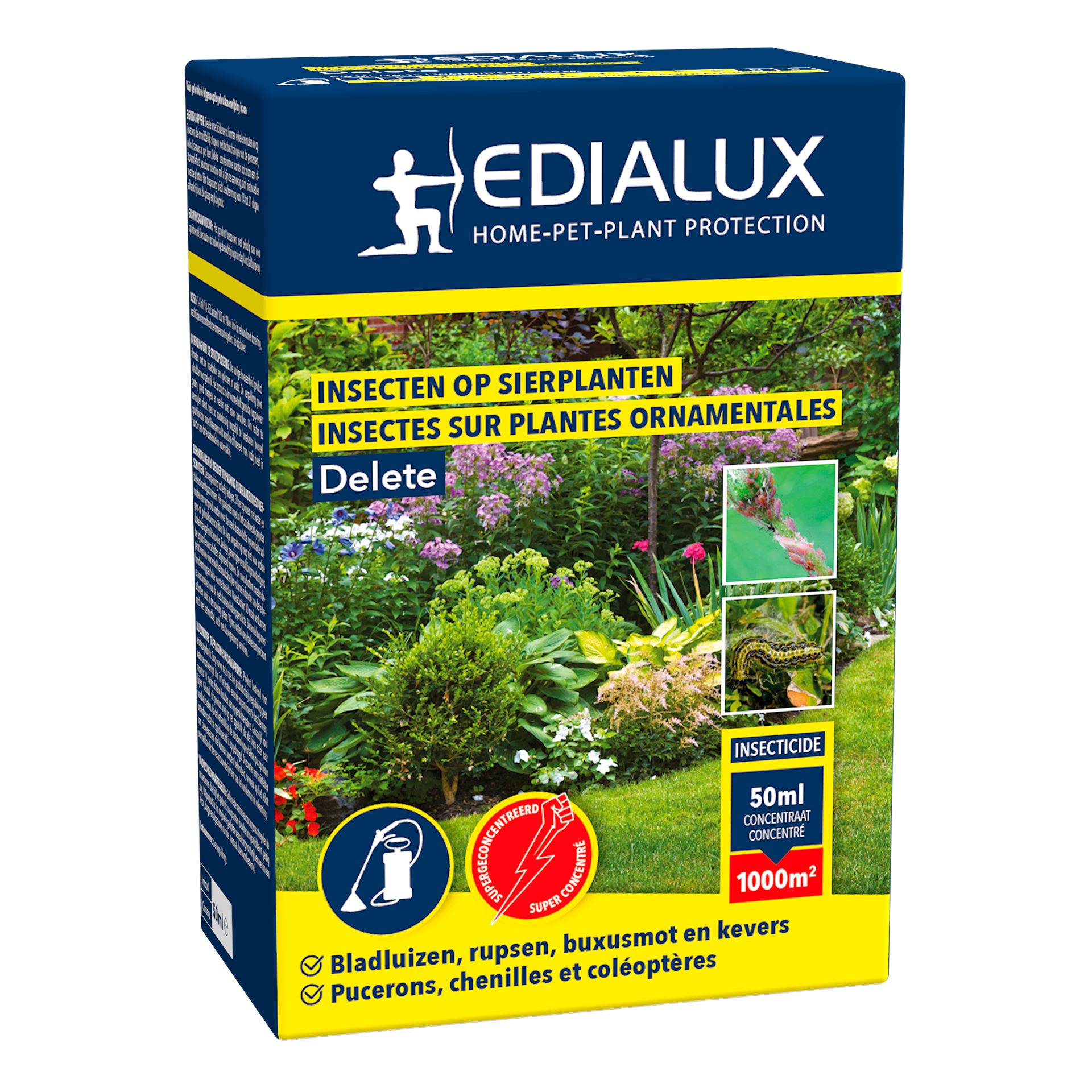 Edialux Delete insecticide jardin d'ornement 50 ml