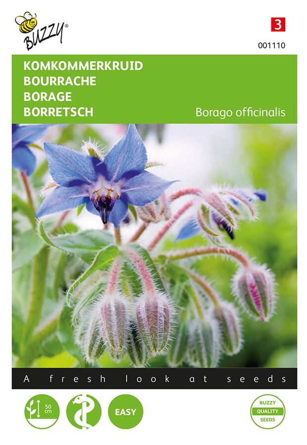 Buzzy-Komkommerkruid-Borage-