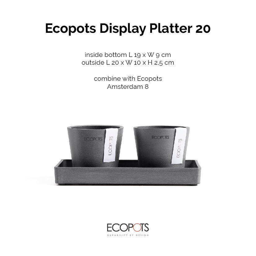 Ecopots-display-platter-grey-20-LBH-20x10x2-5-cm