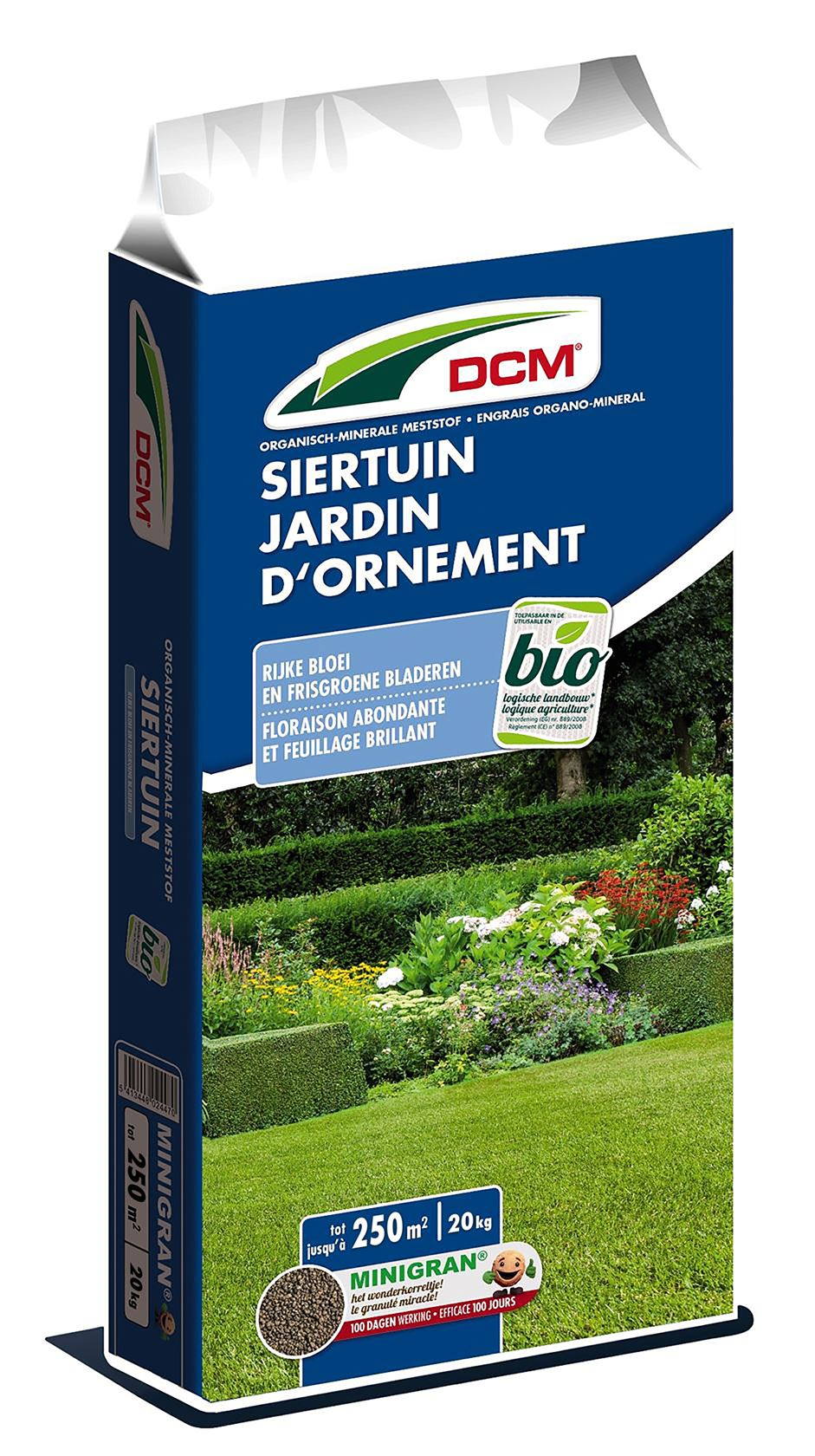 DCM meststof voor siertuin - 20kg - bio