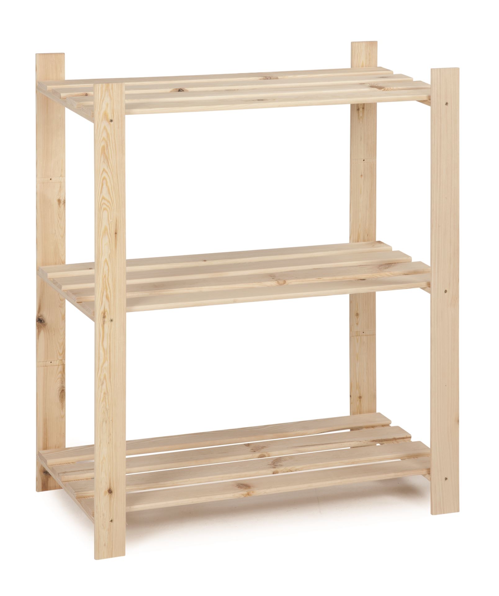 Practo Home opbergrek met 3 legborden - Max. 45KG - Enkel - 95x80x30cm