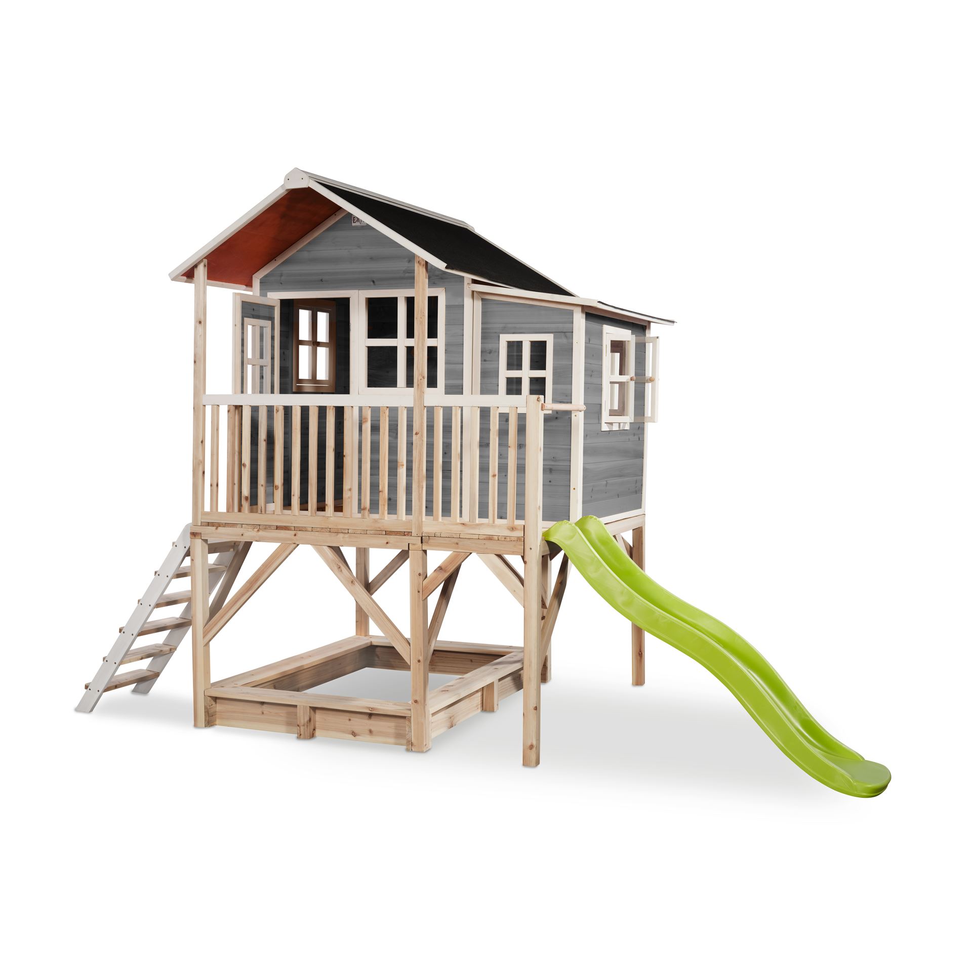 EXIT-Loft-550-houten-speelhuis-grijs