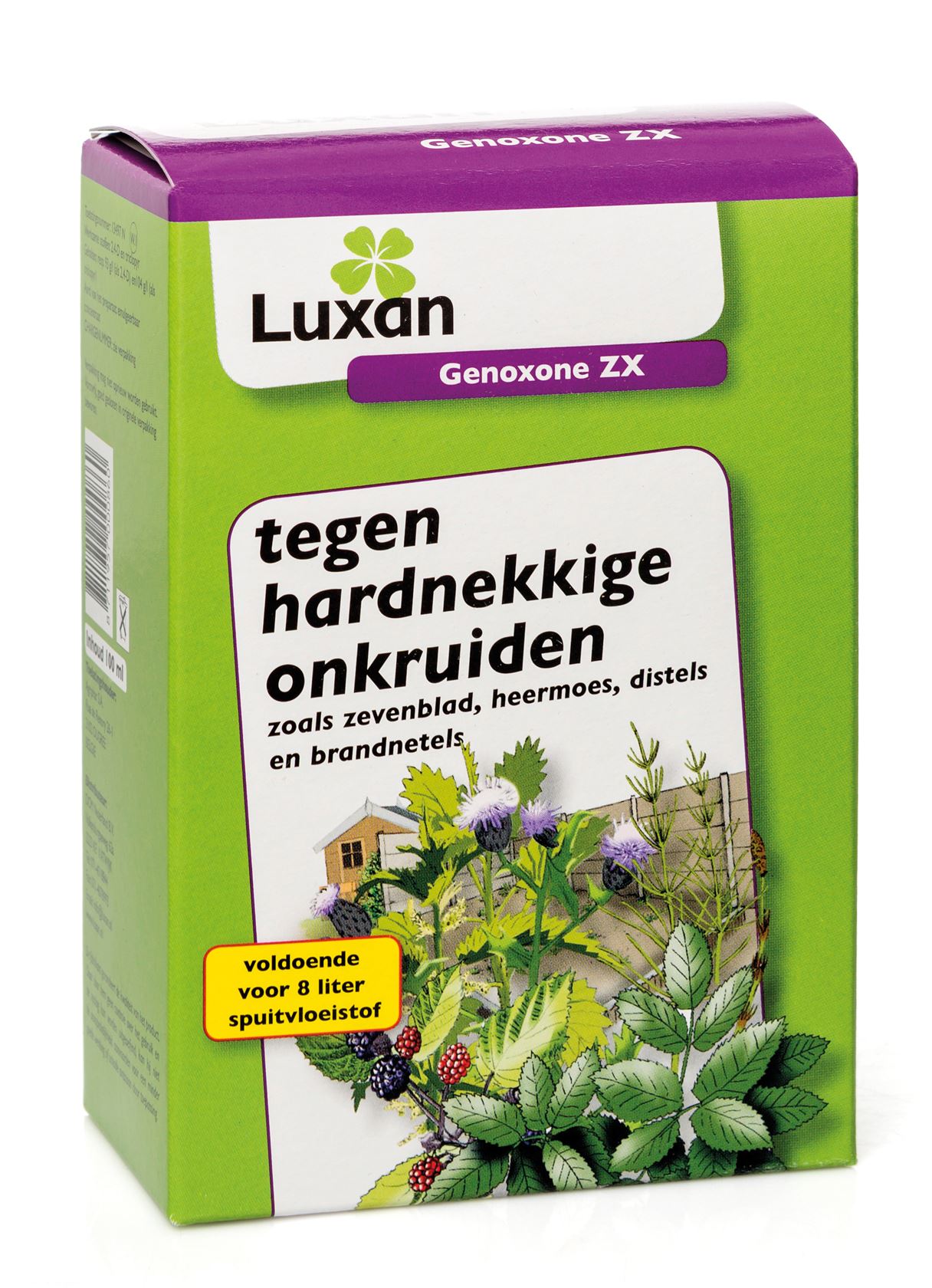 Luxan genoxone zx - 100ml - tegen onkruiden 160m² (spaart grassen) - alternatief voor Silvanet