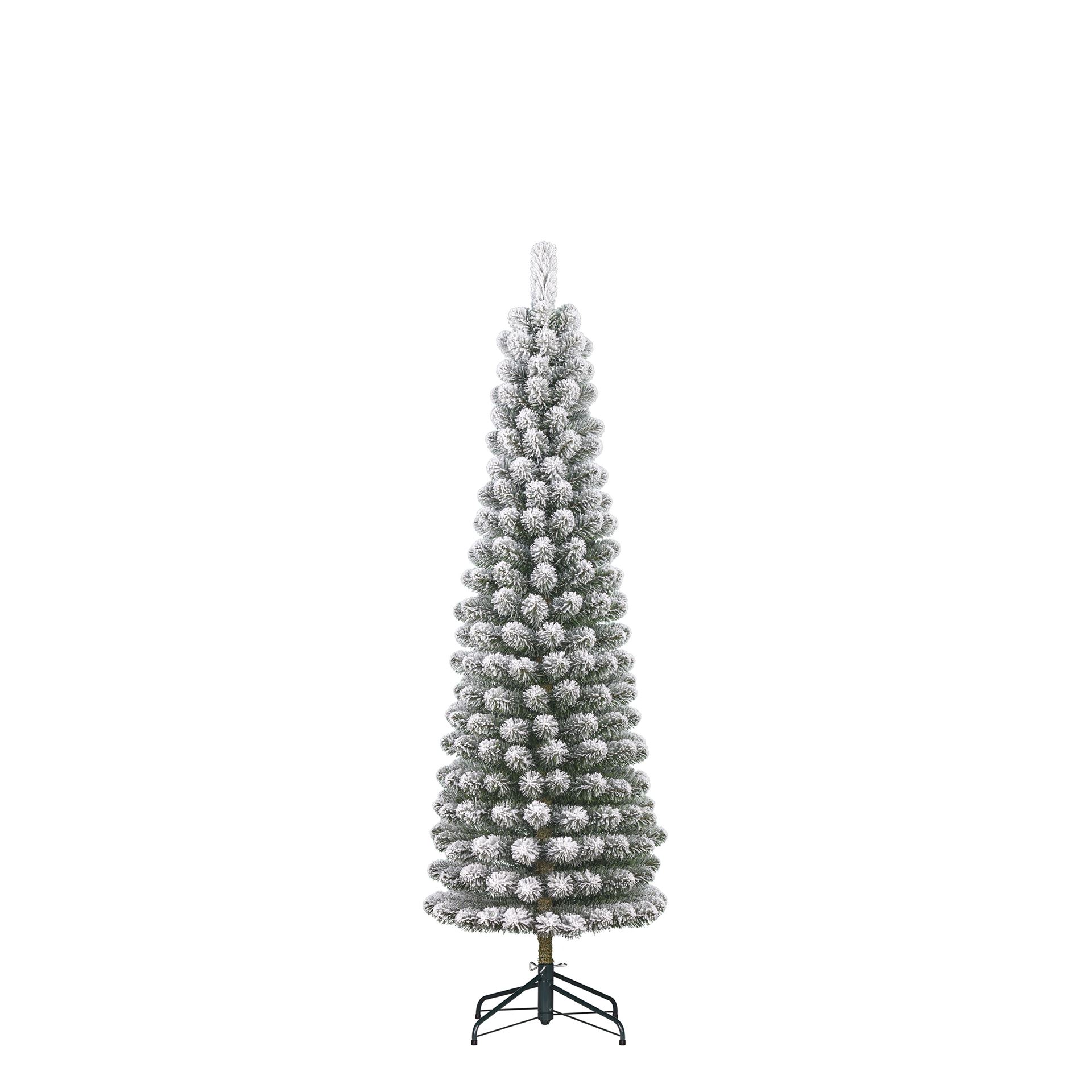 Kerstboom-Charlton-Pilar-D53xH185cm-frosted-groen