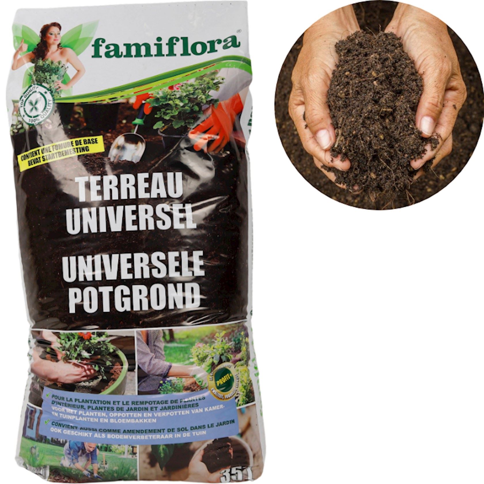 Famiflora universele potgrond 35 liter