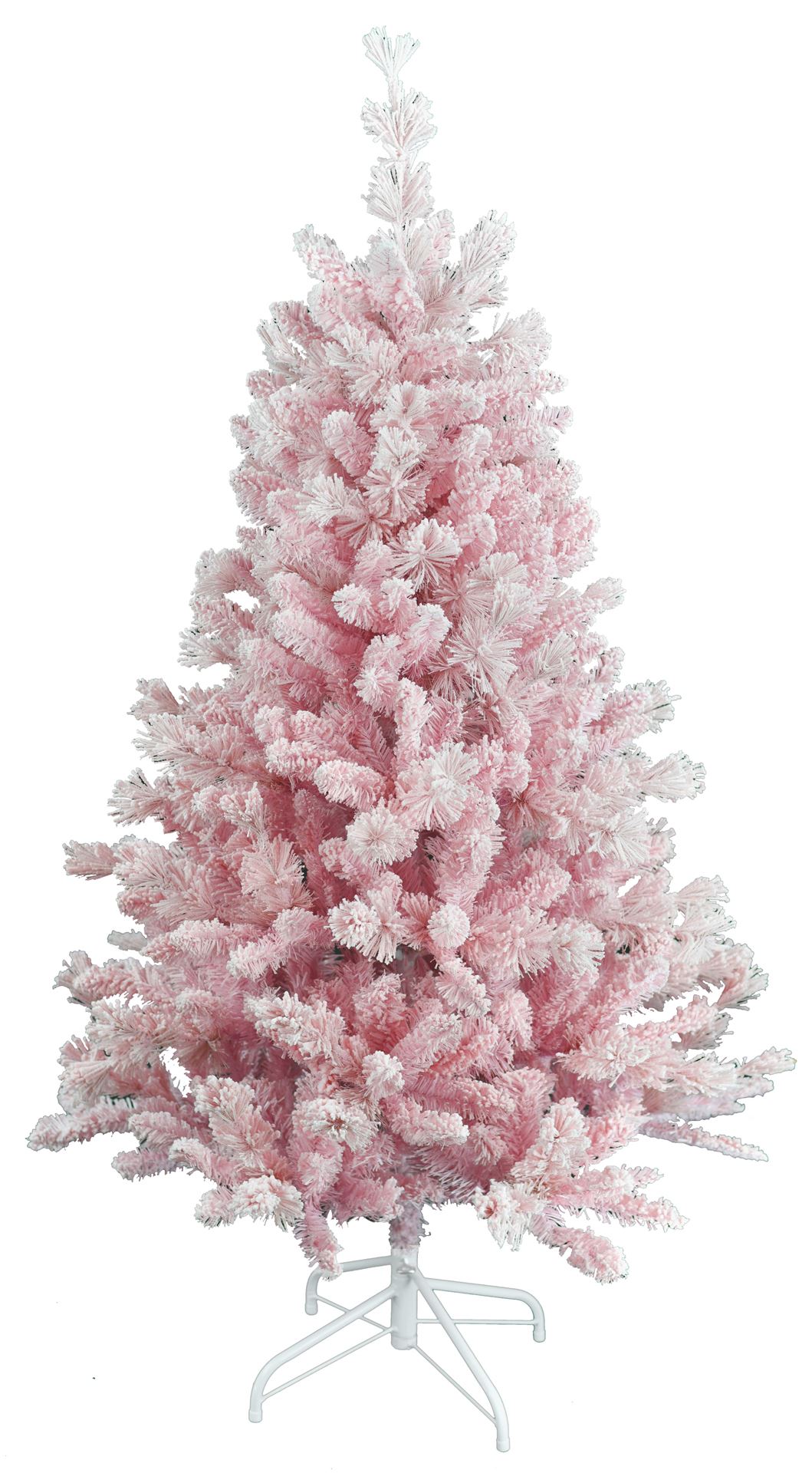 Teddy-Pink-Flocked-Hinged-210cm