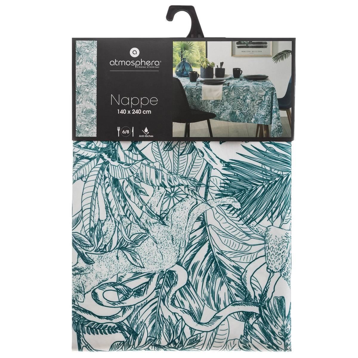 Tafelkleed-140x240cm-Jungle-groen-