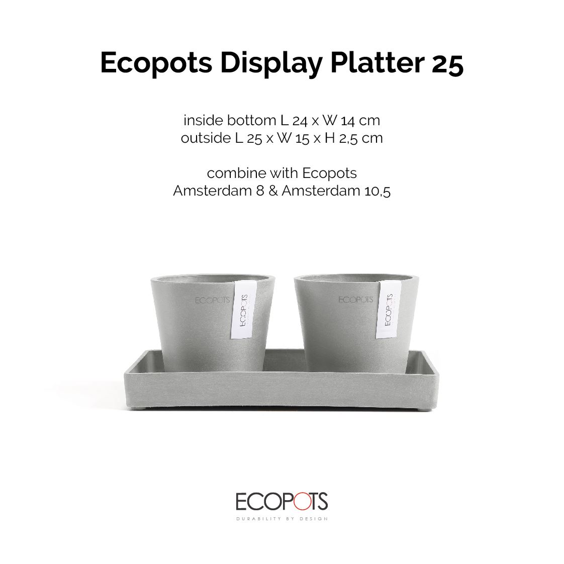 Ecopots-display-platter-white-grey-25-LBH-25x15x2-8-cm