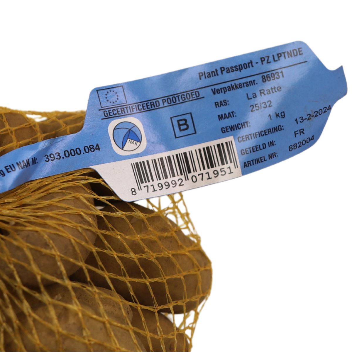 Pootaardappel-La-Ratte-1kg-25-32mm