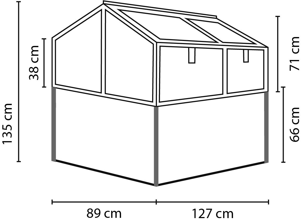 Verhoogde-miniserre-Gamma-ESG-graniet-zwart-Veiligheidsglas-Miniserre-Verhoogd-zaaibed-B85-x-L123-6-x-H134-5-cm