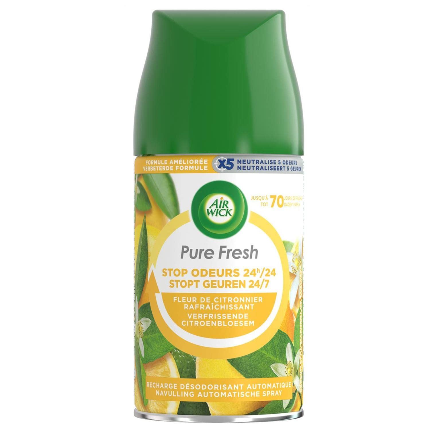 Air-Wick-freshmatic-navulling-250ml-Pure-5-Essential-Oils-lemon-flower