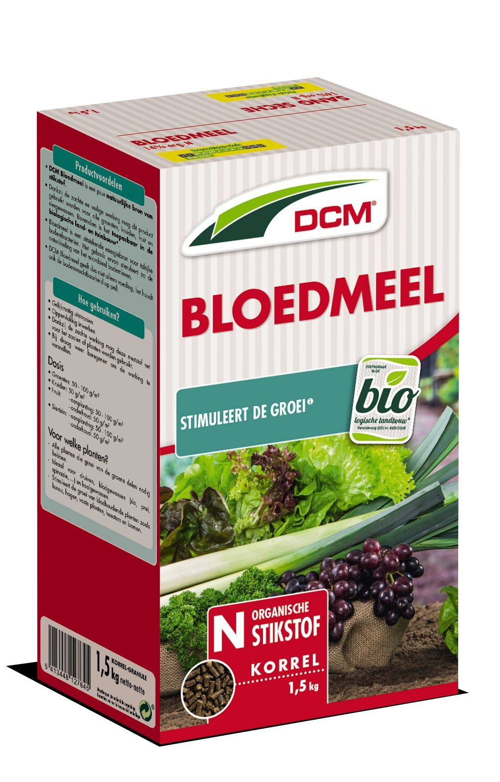 DCM fertilizer -blood meal - 1.5 kg - bio