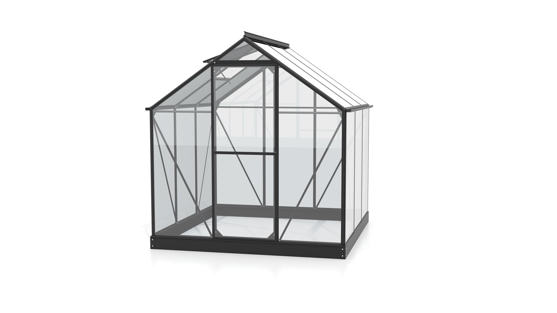 Triton-3800-ESG3mm-zwart-Glazen-serre-veiligheidsglas-Vrijstaand-B190-4-x-L190-4-x-H207-cm