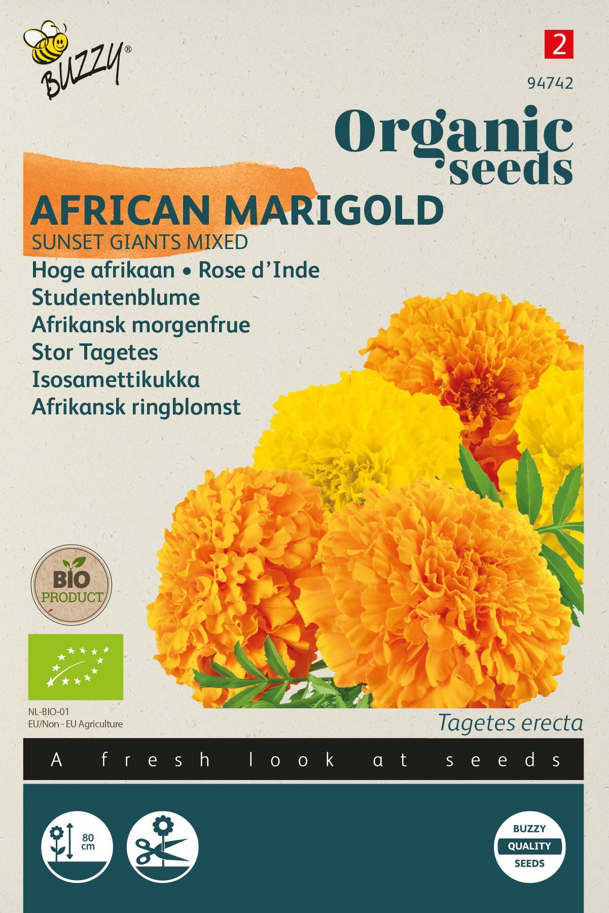 Buzzy-Organic-Tagetes-Sunset-Giants-gem-