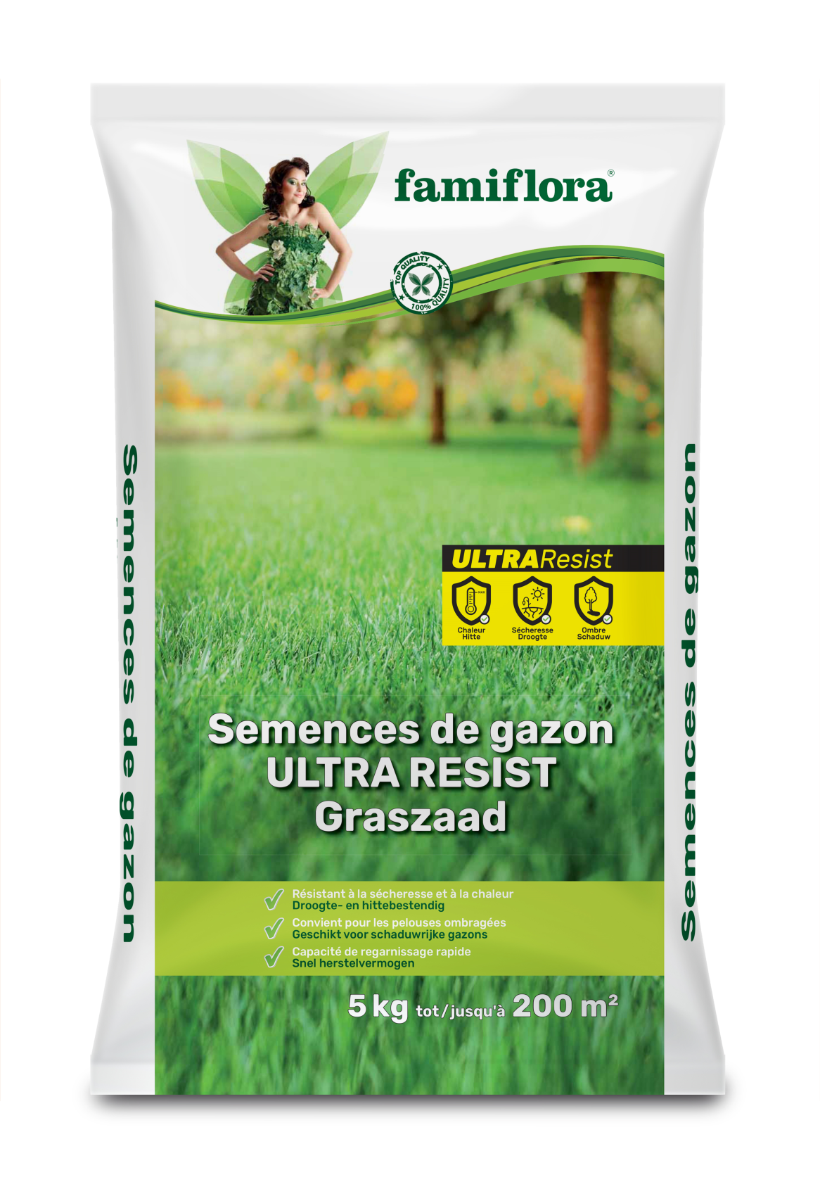 Famiflora graszaad 5kg tot 200m² - Ultra Resist - alleskunner