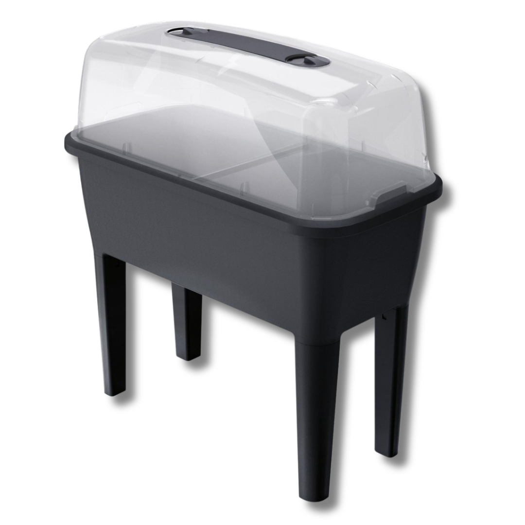 Prosperplast Respana Grow Table - Anthracite - 77 cm - With Lid