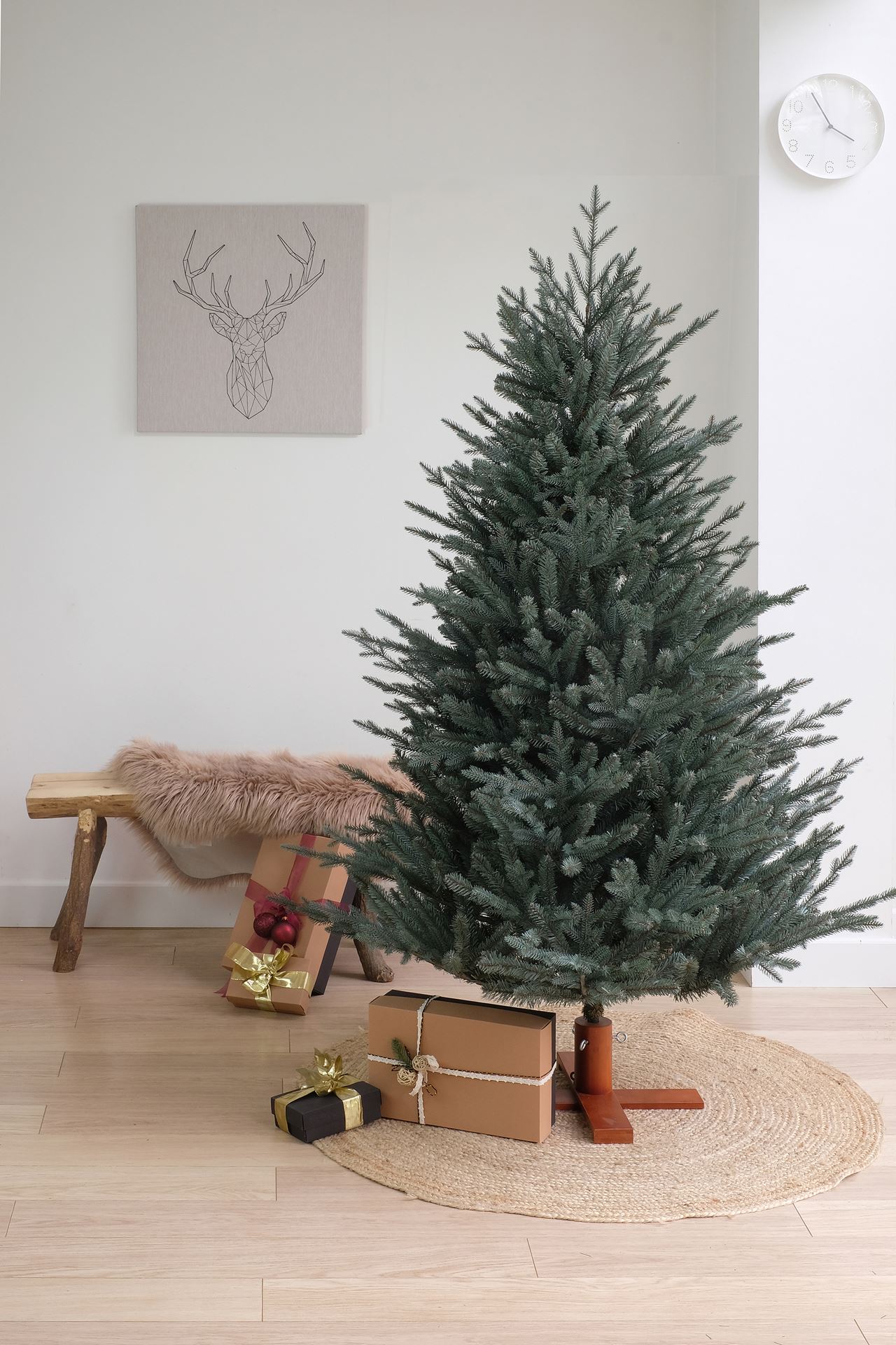 Arkansas-Frosted-Bleu-PE-Hinged-Wood-DB-Base-152cm