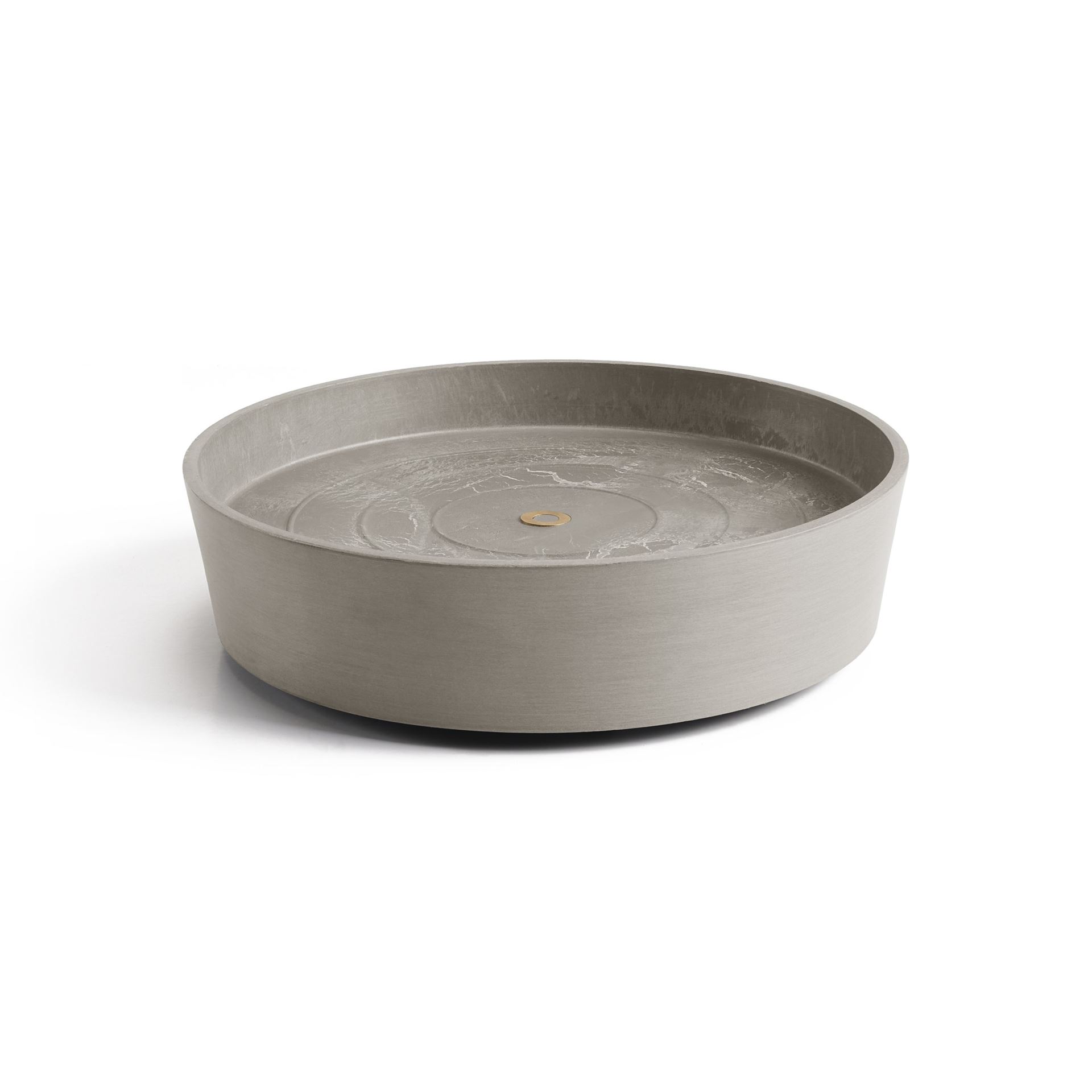 Ecopots-onderschotel-rond-met-wielen-taupe-40-cm-H9-cm