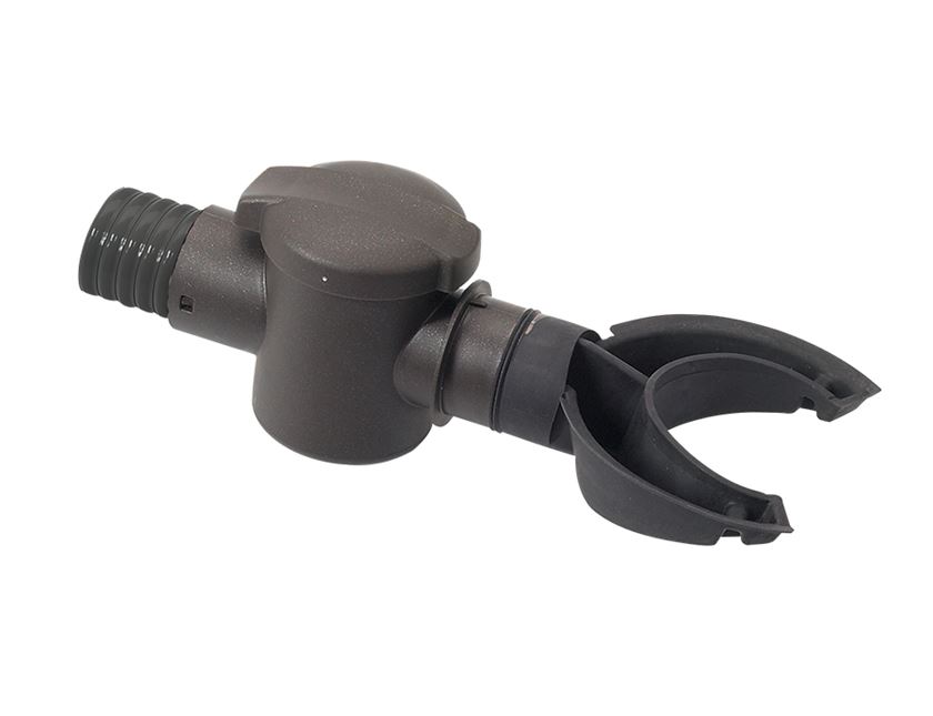 Garantia filling valve speedy gray - Rain barrel accessories - 12x45x8cm