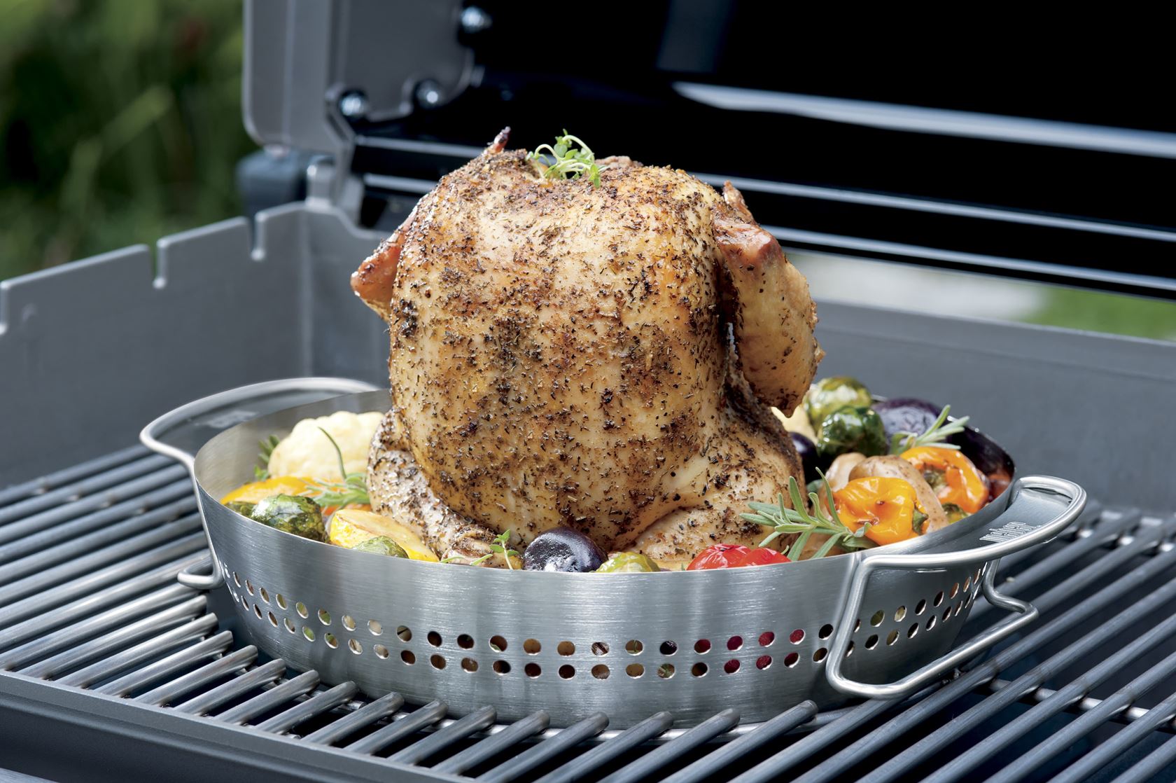 Weber® GBS Poultry Steamer Suitable for the Gourmet BBQ System™ Weber-GBS-Gevogeltestomer-geschikt-voor-het-Gourmet-BBQ-System-