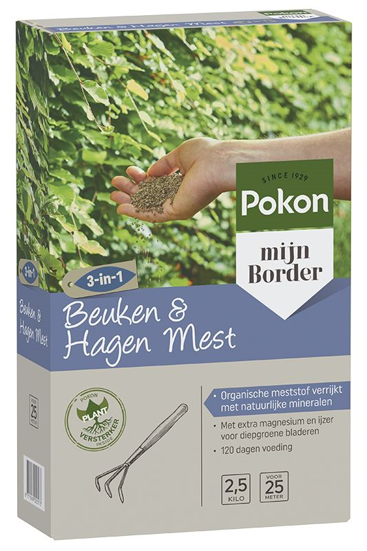 Pokon meststof voor beuken & hagen - 2,5 kg