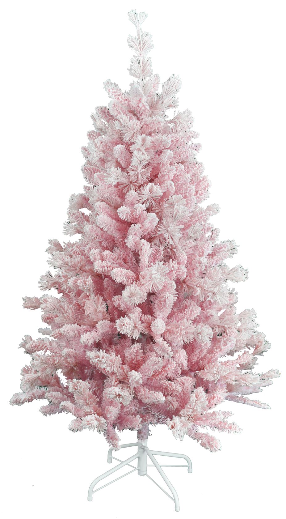 Teddy-Pink-Flocked-Hinged-150cm