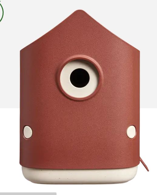 Cosy-Vogelhuis-18cm-Rood
