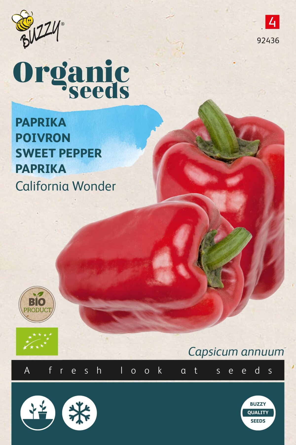 Organic Paprika California Wonder