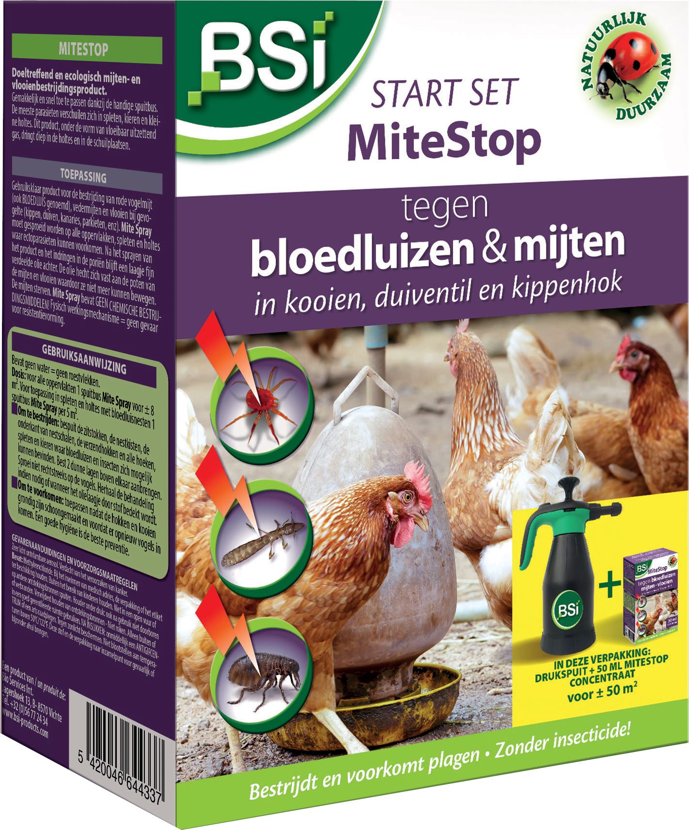 MiteStop-startset-concentraat-50ml-Drukspuit-1-5L-tegen-bloedluis-mijten-vlooien-