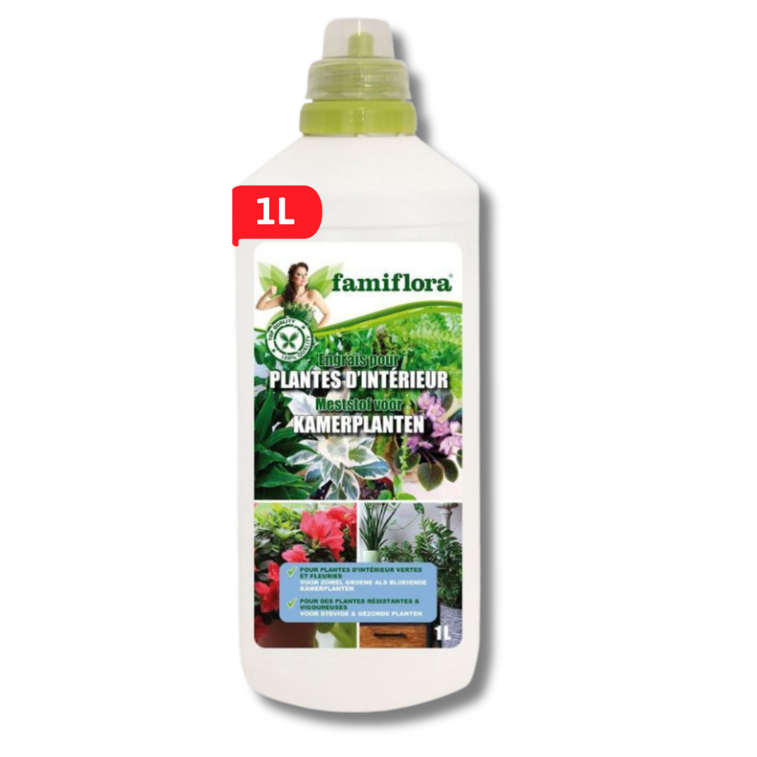 Famiflora engrais liquide pour plantes d'intérieur - 1L