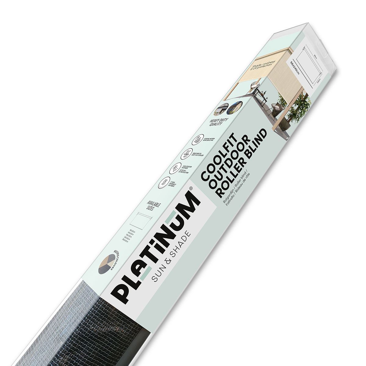 Platinum-Sun-Shade-Outdoor-Rolgordijn-B98xL240-Kleur-Ecru-white