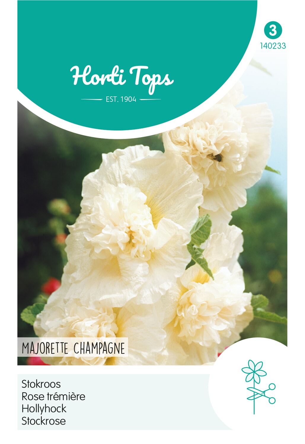 HTS-Althaea-Alcea-Stokroos-Majorette-Champagne