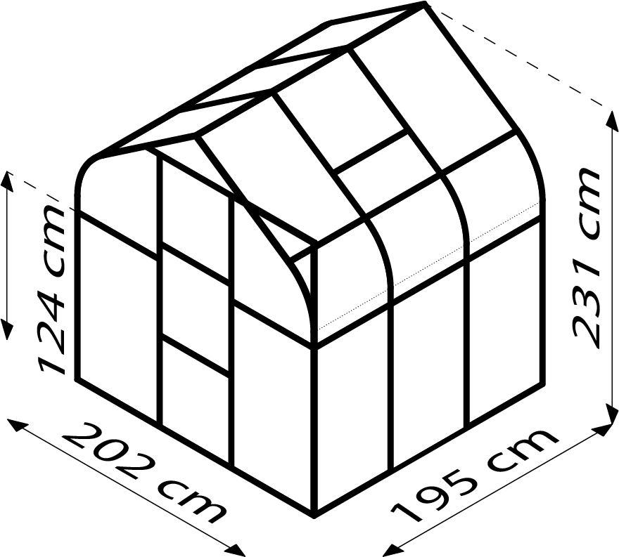 Orion-3800-ESG-3mm-Glazen-serre-veiligheidsglas-Vrijstaand-B192-2-x-L192-2-x-H231-cm