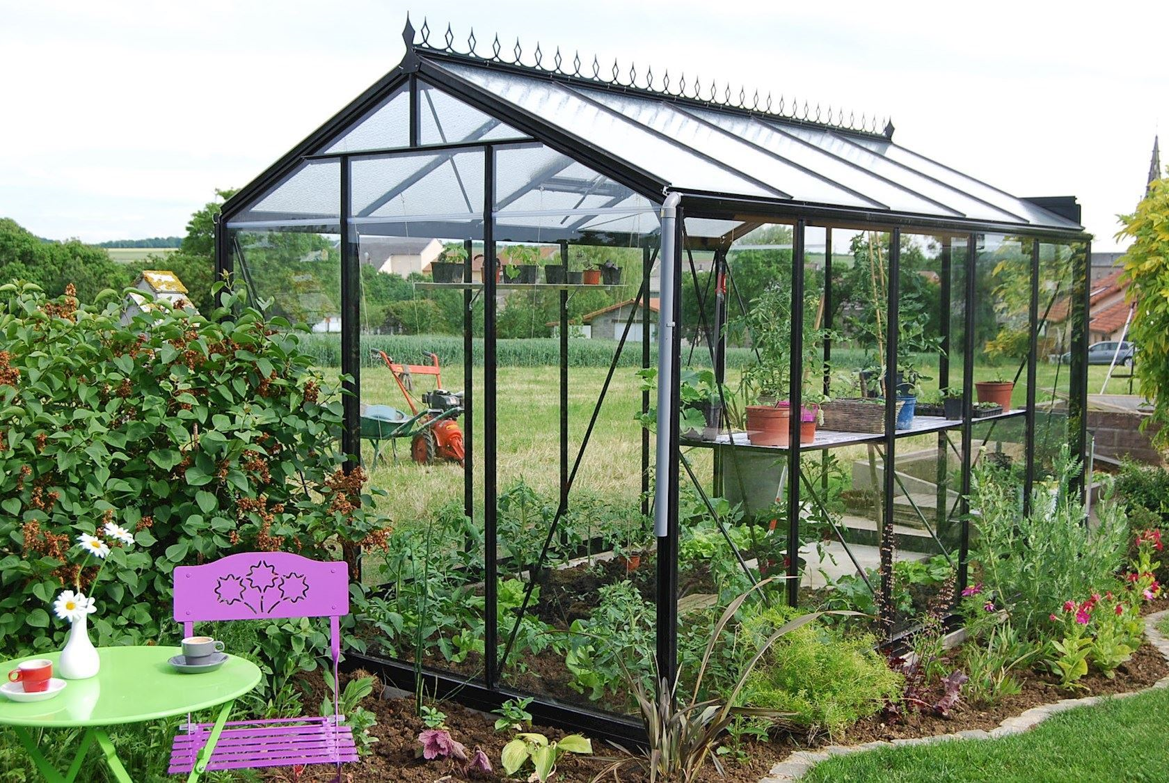 ACD Prestige greenhouse R205 - 2,32 x 3,71m - Blackline