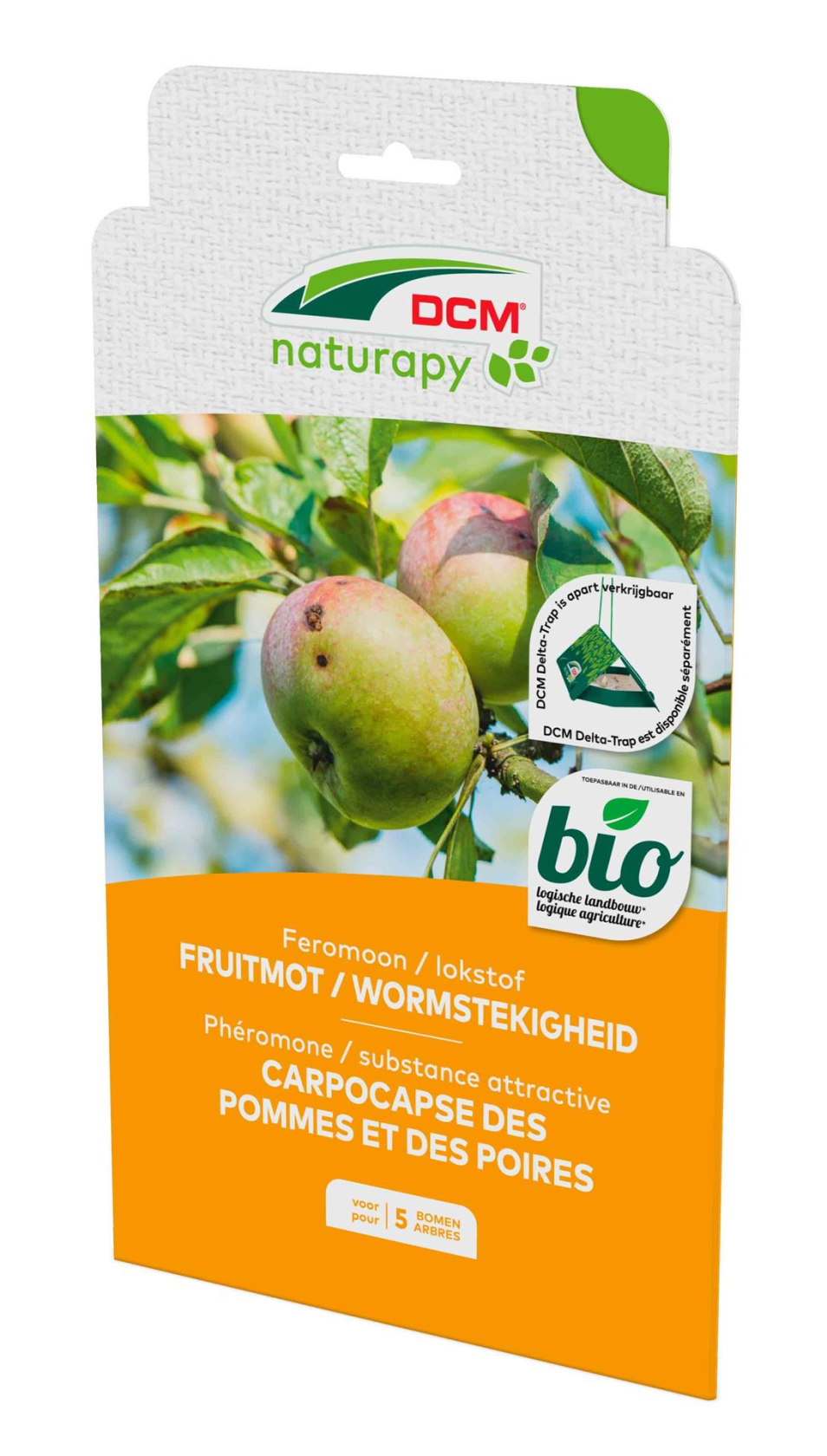 2 phéromones carpocapse, efficace jusqu'à 5 arbres - 500m²