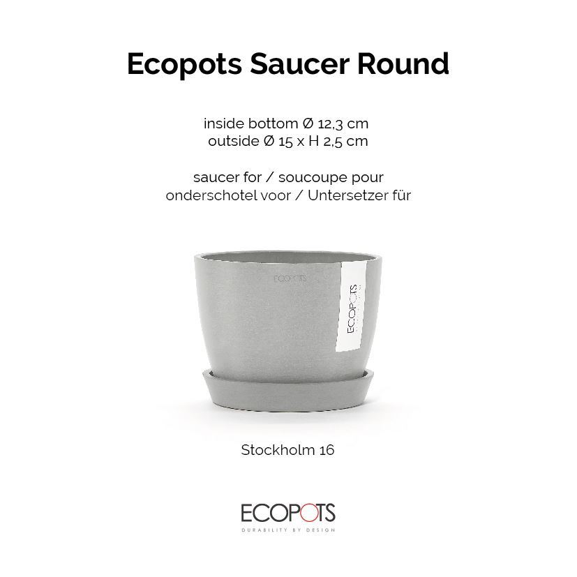 Ecopots-stockholm-mini-onderschotel-rond-white-grey-15-cm-H2-5-cm
