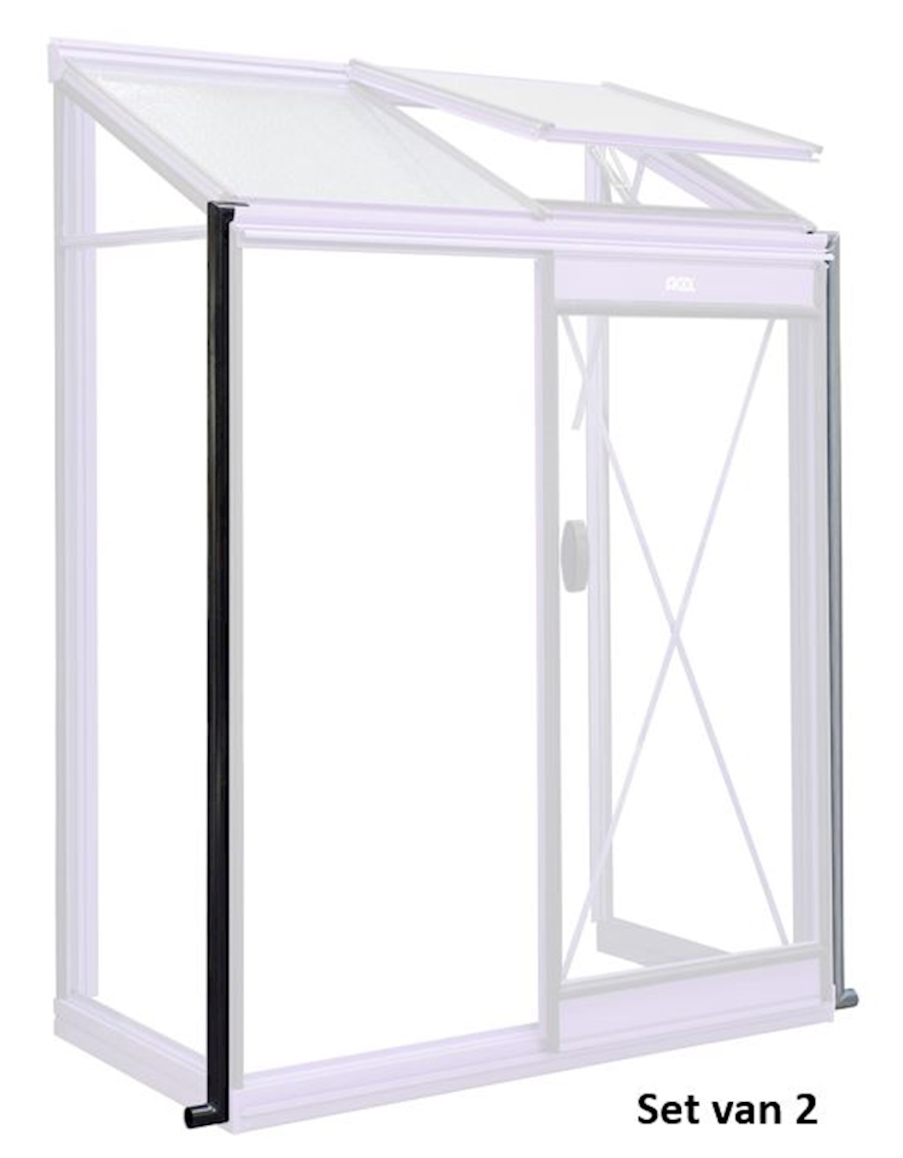 Set-van-2-afvoerpijpen-aluminium-in-zwarte-kleur-RAL9005-