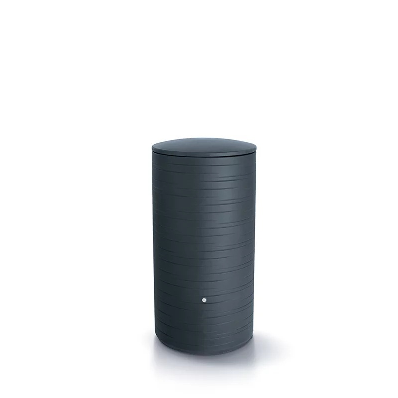Prosperplast Novara Rain Barrel - 57 x 57 x 117 cm - Anthracite