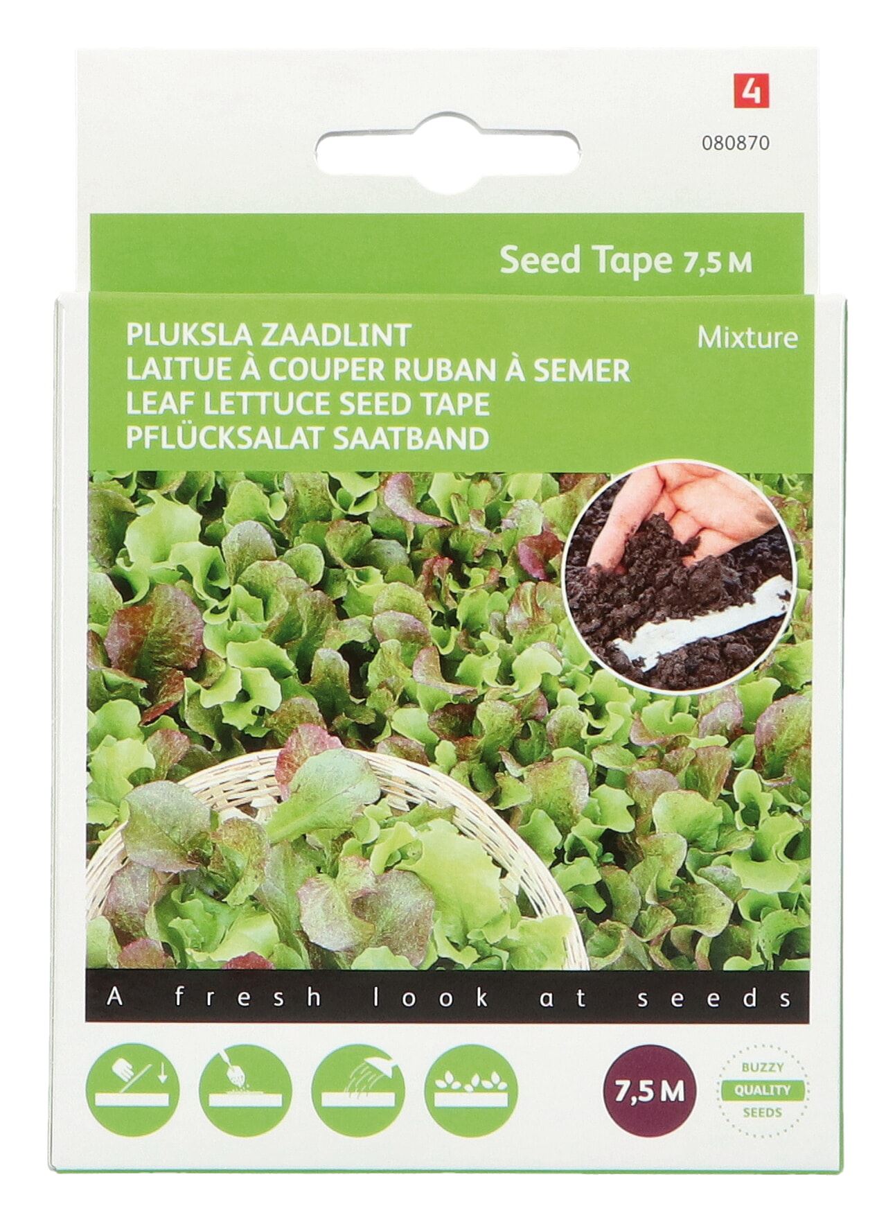 Seed band Plukfris Gemengd