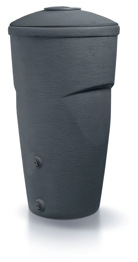 Waterform Wallycan - Regentonnen - Antraciet - 127,8 cm Hoog - 270 Liter - 60,2x73,1x127,8cm