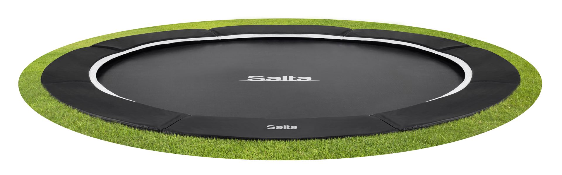 Salta Royal Baseground Sports trampoline - Ø396cm - Round black