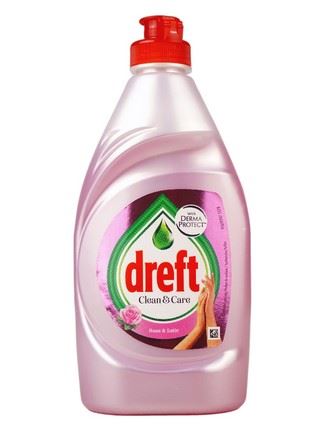 dreft-afwas-383ml-clean-care-rose-satin